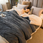 Heavy Wool Throw Bed Blankets