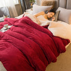 Heavy Wool Throw Bed Blankets