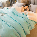 Heavy Wool Throw Bed Blankets