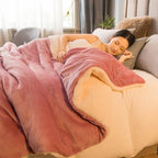 Heavy Wool Throw Bed Blankets